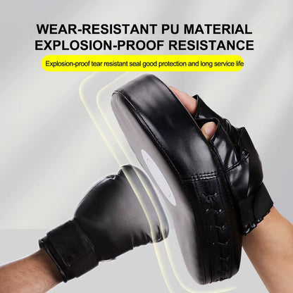 Boxing Kickboxing Martial Arts Training Equipment Curved Boxing Accessories Pads Gauntlet Sports Entertainme