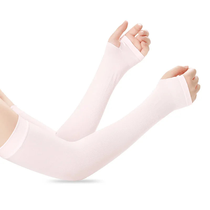 1Pairs Sports Arm Compression Sleeve Basketball Cycling Arm Warmer Summer Running UV Protection Volleyball Sunscreen Bands