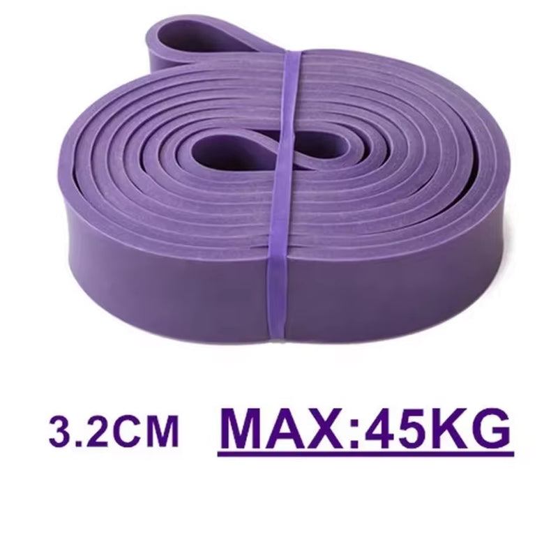 Resistance Band Heavy Duty Latex Sports Elastic Belt Pull up Assist Bands for Pilates Workout Out Fitness Shape Body Home Gym