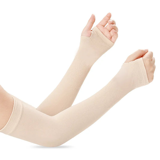 1Pairs Sports Arm Compression Sleeve Basketball Cycling Arm Warmer Summer Running UV Protection Volleyball Sunscreen Bands